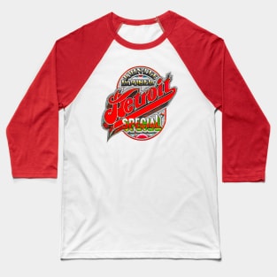 Detroit Special - Red Baseball T-Shirt